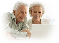 elderly couple