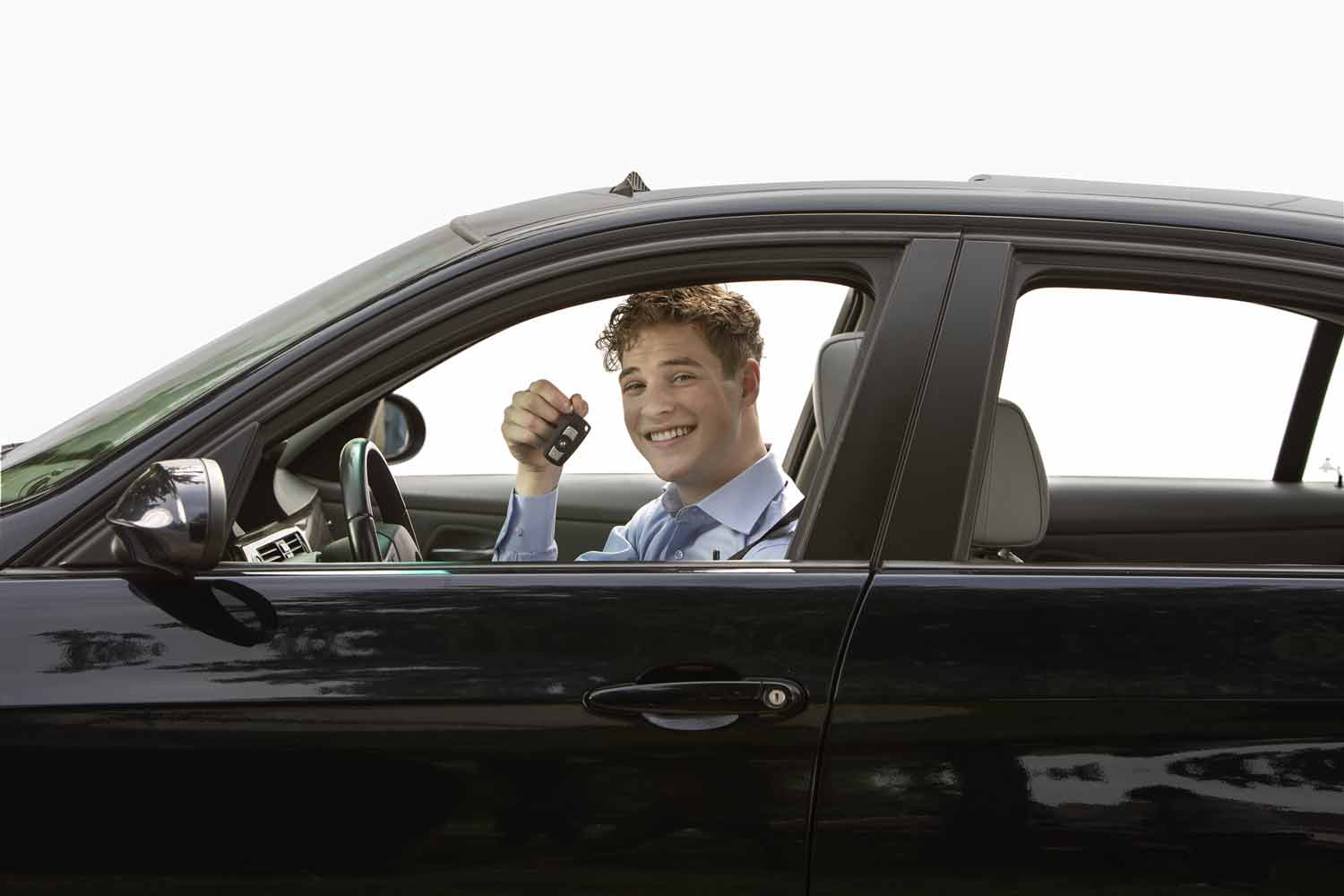 Teen Driver with Keys