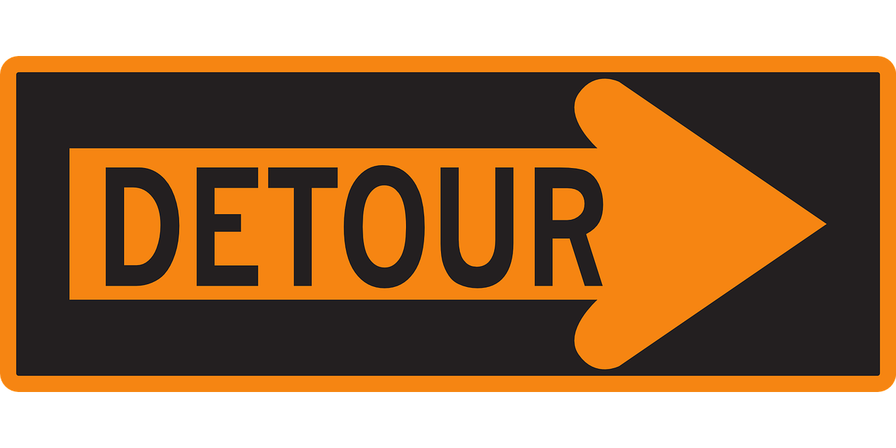 Detour Sign