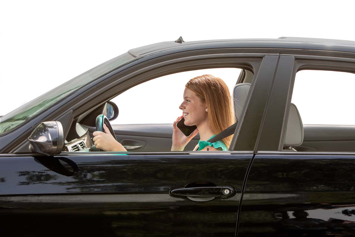 Teen Talking on Cell Phone