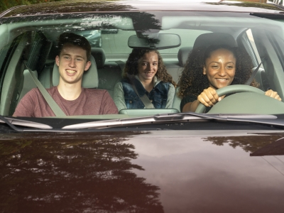 Teens in the Car