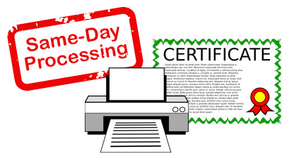 same-day processing